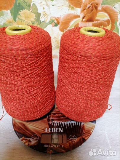 Пряжа бобинная, Италия