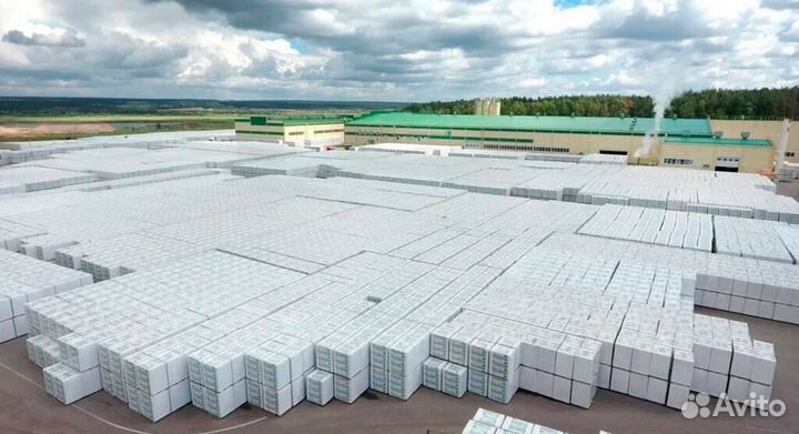 Газосиликатные блоки Poritep 625х250х100