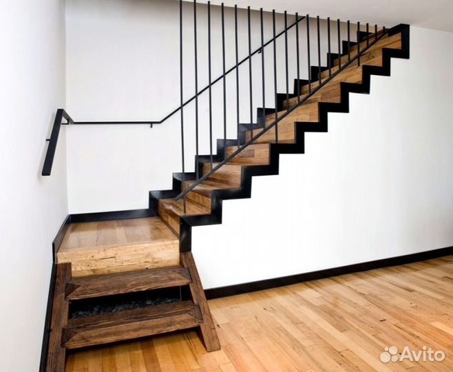 Лестница в коттедж