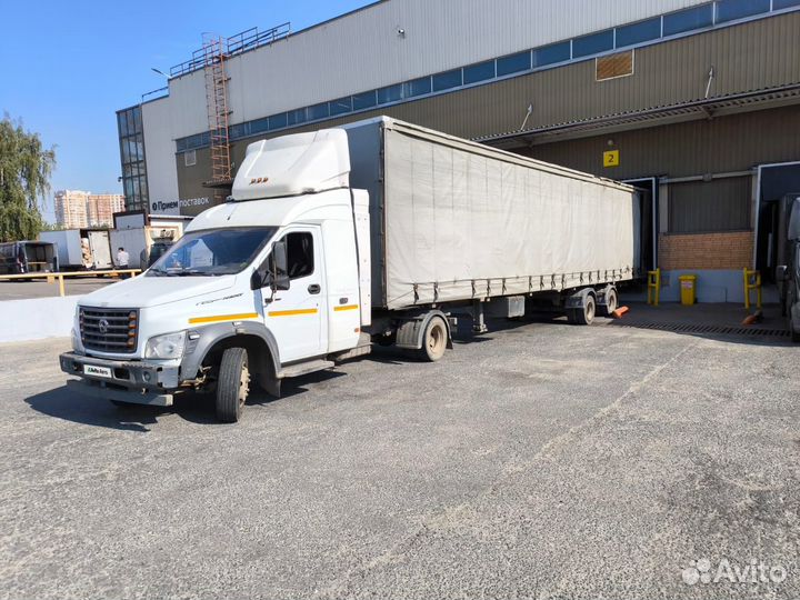 ГАЗ ГАЗон Next C41RB3 с полуприцепом, 2020