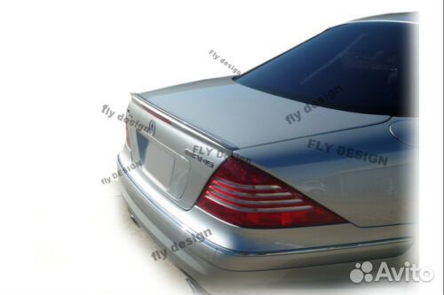 Лип спойлер Mercedes-Benz CL C215