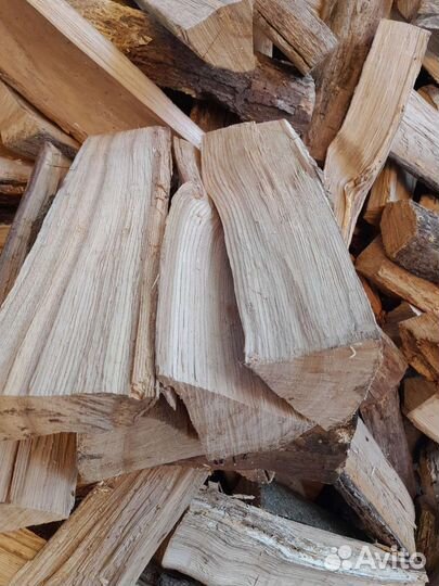 Дрова дубовые колотые
