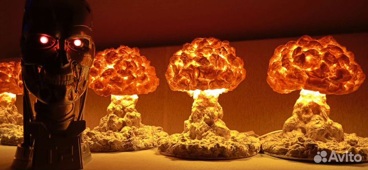 LED светильник лампа-ночник. Ручная работа