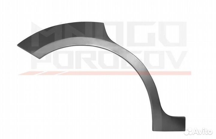 Арки кузовные (цинк, комплект) UAZ Patriot 1