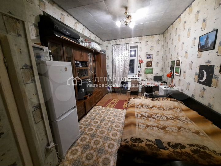 Комната 18,2 м² в 3-к., 2/2 эт.