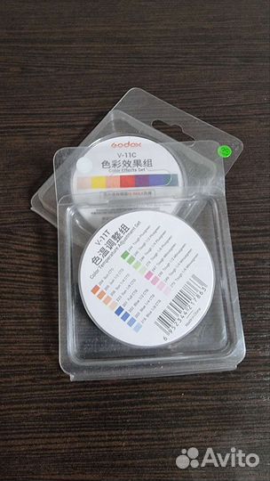 Набор цветных светофильтров Godox v-11c v-11t
