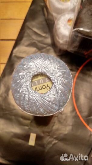 Нитки шелковые