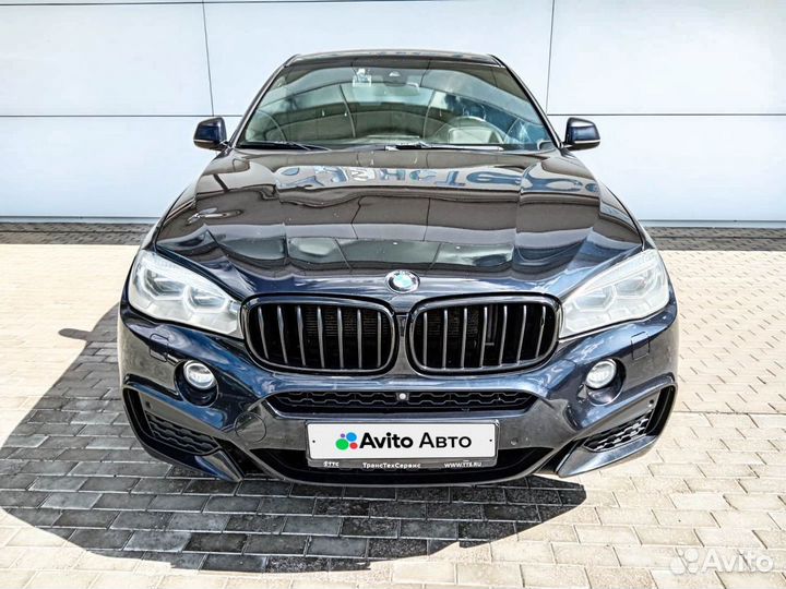 BMW X6 3.0 AT, 2017, 214 393 км