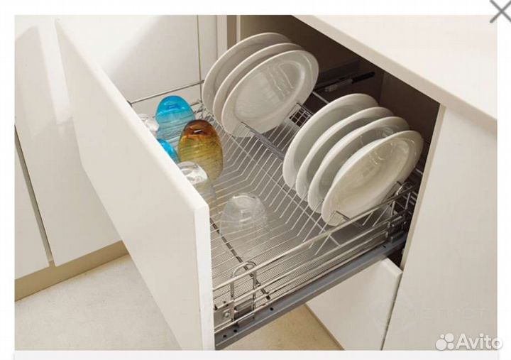 Корзины и сушилки для посуды в шкаф новые, Италия