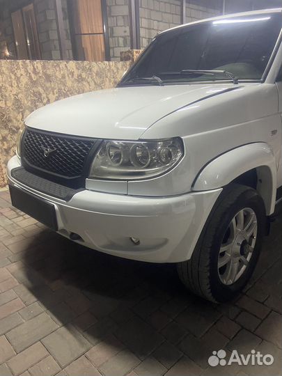 Бампер на УАЗ патриот