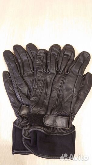 Перчатки кожаные