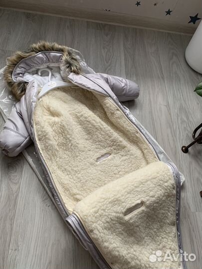 Конверт-комбинезон с ручками