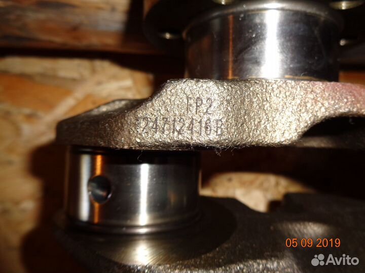 VW polo 1.6 cfna CFN (SED-RUS) Коленчатый вал