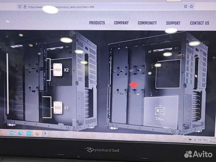 Корпус игровой aquarius plus EN46423 Xigmatek