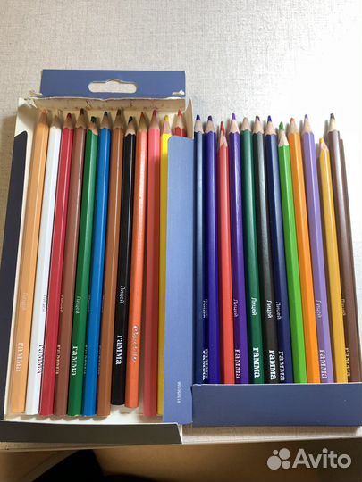 Акварельные карандаши Гамма 24шт