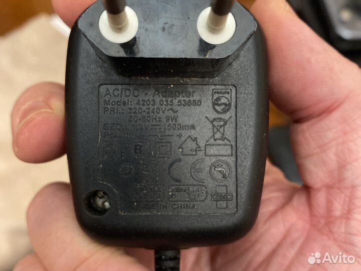 Блок питания 1,3 v 1500ma