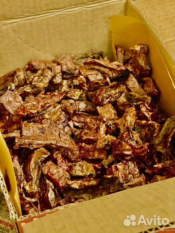 Сушеные лакомства для собак