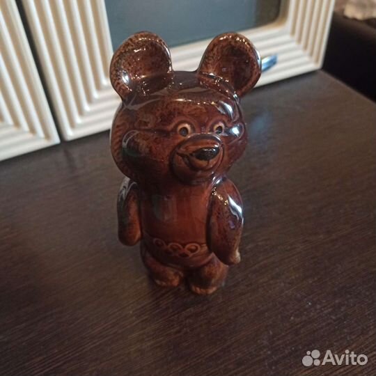 Олимпийский мишка 80 Фарфор