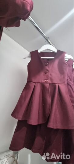 Школьная форма бордовая 1 класс размер 122