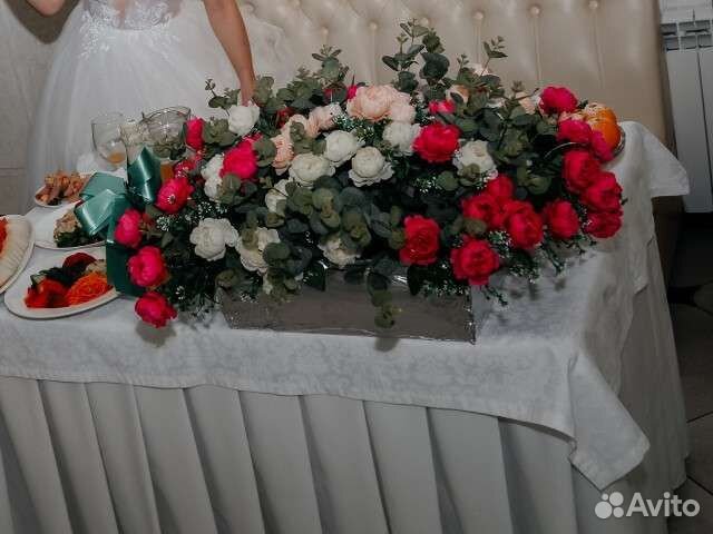 Искусственные цветы для декора свадьбы