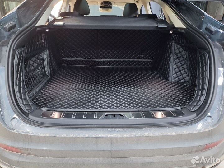 3Д (3D) коврики из экокожи geely Джили