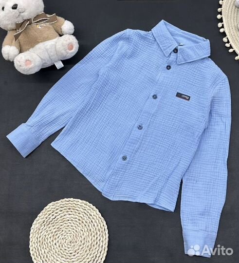 Рубашка из муслина детская 128-152