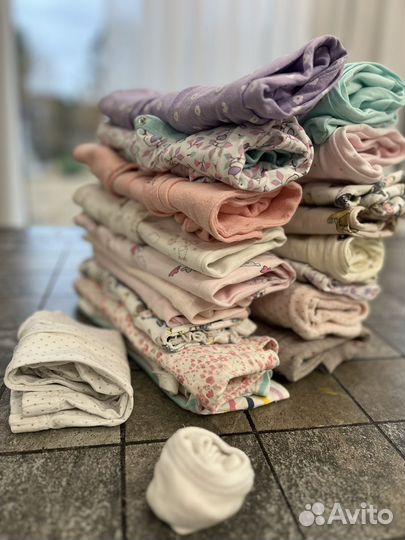 Вещи пакетом для девочки 62-68-74