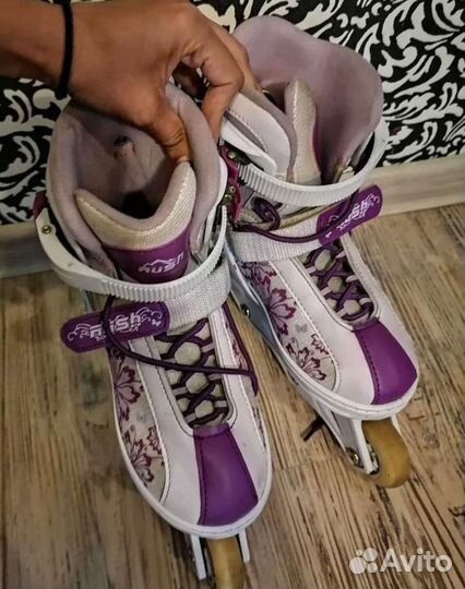 Роликовые коньки раздвижные р. 37-40