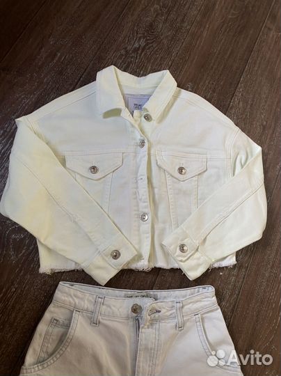 Джинсовая рубашка для девочки