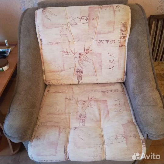Диван и 2 кресла комплект бу