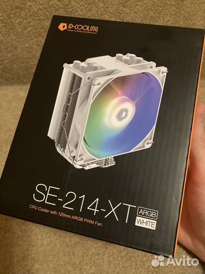 Башенный кулер для процессора se 214 xt argb white