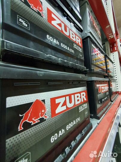 Аккумулятор Zubr 60Ah 600A обратная