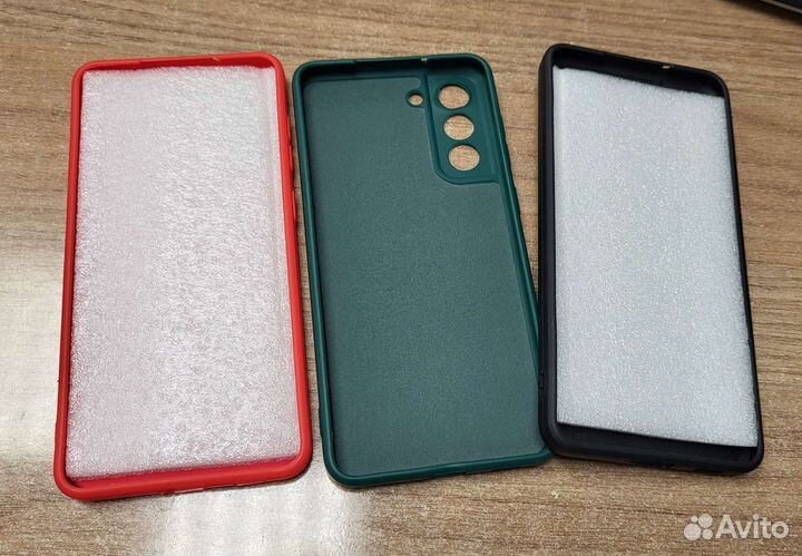 Чехол Samsung Galaxy S21 fe 5G красный