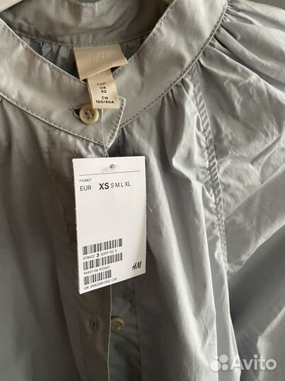 Платье рубашка hm