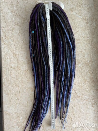 Комплект де дреды и косы