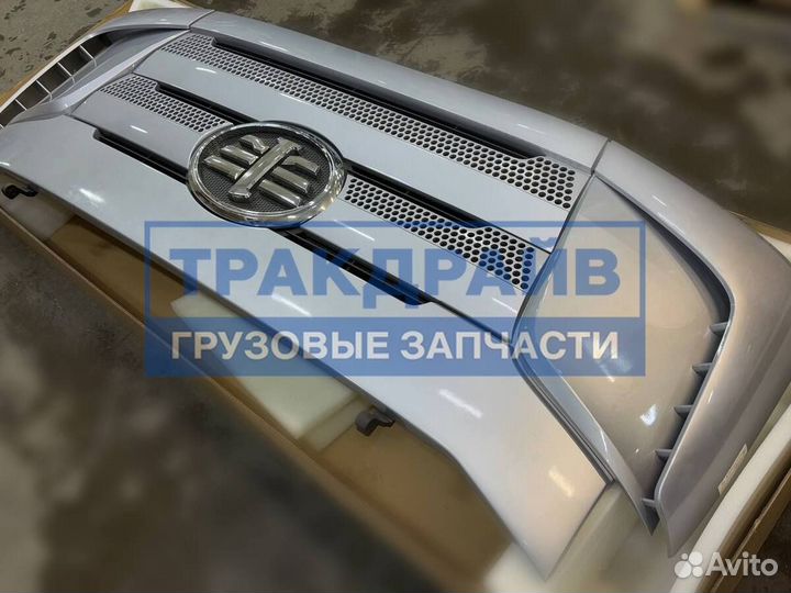 Панель капота Фав J7 в сборе (серебристый цвет)