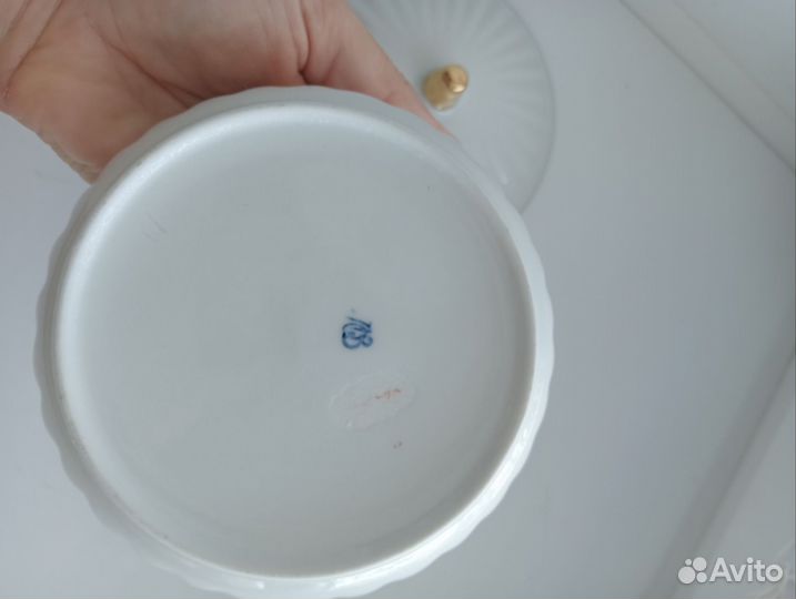 Фарфор, сахарница, шкатулка СССР. Посуда СССР