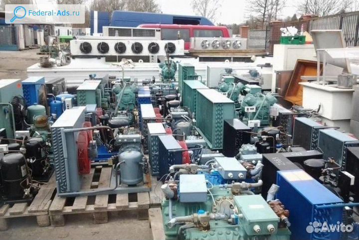 Холодильные Агрегаты Битцер бу 500 штук