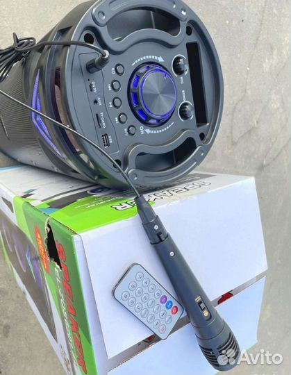 Музыкальная колонка с блютуз радио