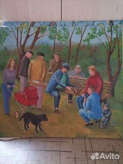 Картина маслом на холсте