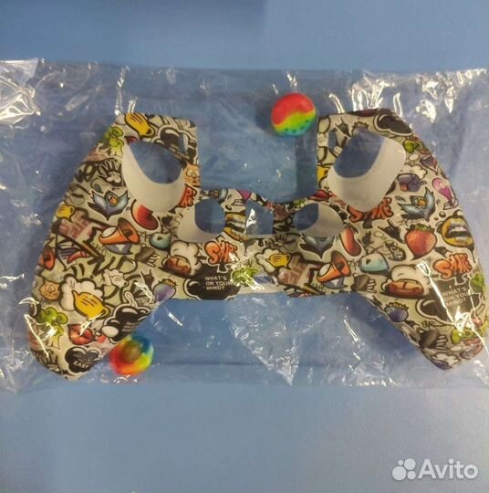 Чехлы для DualSense PS5 с накладками