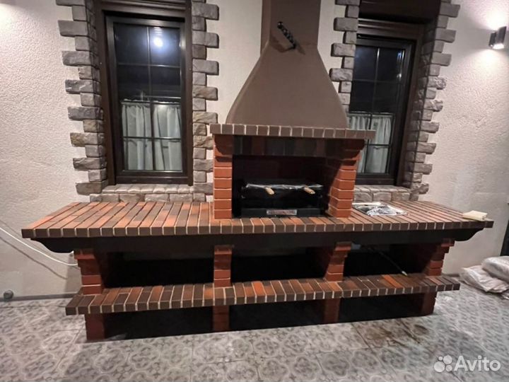 Модульная печь / Гриль мангал барбекю / В подарок