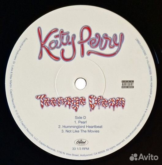 Винил Katy Perry – Teenage Dream (2LP)