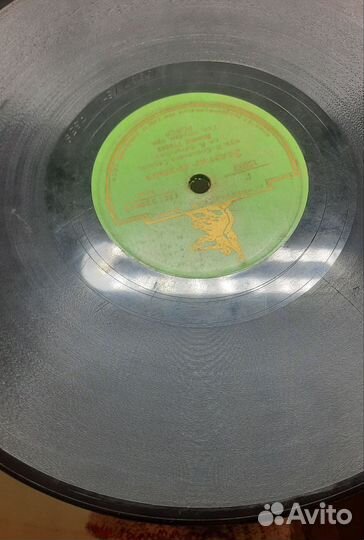 Грампластинка Леонид Утесов золотые огоньки, родны