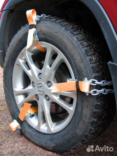 Браслеты противоскольжения для автомобиля