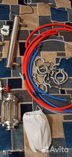 Ректификационная колонна 1,5 дюйма. С кубом 37 л