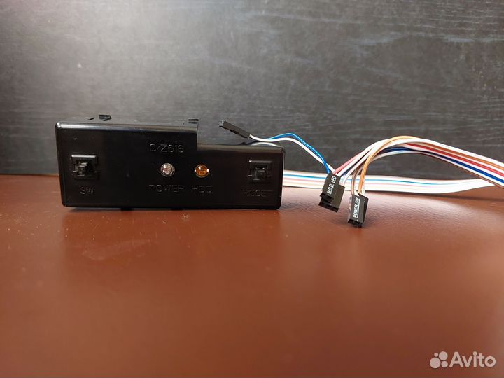 Кнопка включения и сброса от старого пк