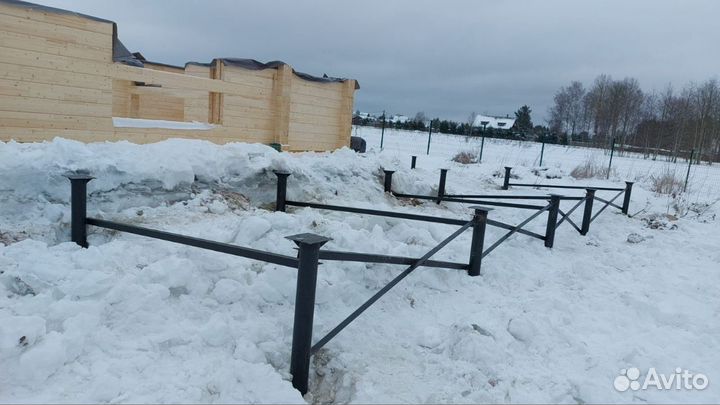 108 винтовая свая с оголовком. Монтаж. Доставка