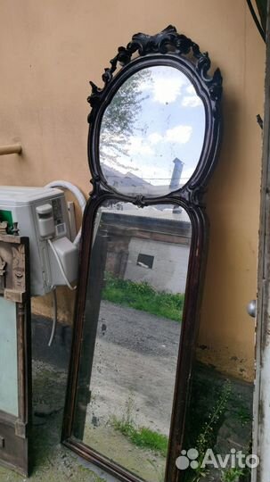 Зеркало антикварное дореволюционное