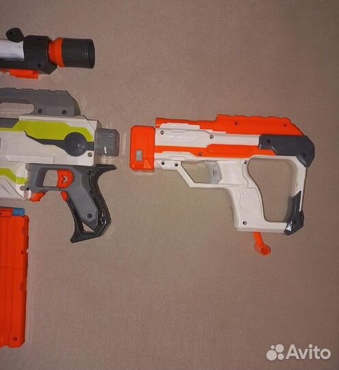 Бластер Nerf Modulus+ 3 доп. набора